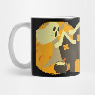 Haunted Halloween Mansion Mug